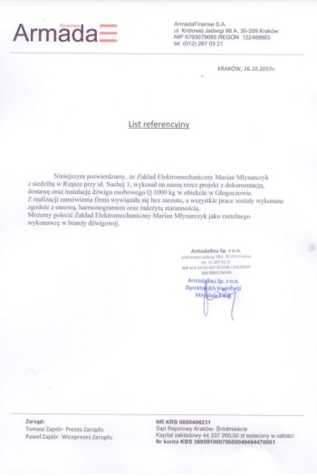Referencja Armada